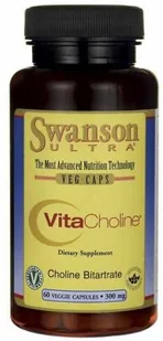 SWANSON Vitacholine 60 kaps - Witaminy i minerały dla sportowców - miniaturka - grafika 3