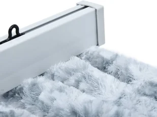 VidaXL Zasłona na owady, szarość i biel, 100x220 cm, szenil 284281 VidaXL - Moskitiery - miniaturka - grafika 5