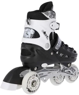Nils EXTREME NH10905 4w1 CZARNE ROZM. M(35-38) ŁYŻWOROLKI Z WYM. PŁOZĄ HOKEJOWĄ EXTREME 16-25-024 - Rolki - miniaturka - grafika 23
