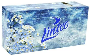 Linteo CHUSTECZKI higieniczne, białe, dwuwarstwowe, papierowe pudełko (box), 1 - Chusteczki nawilżane - miniaturka - grafika 2