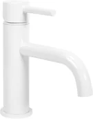 Baterie umywalkowe - Rea Bateria umywalkowa Lungo White niska B4401 - miniaturka - grafika 1