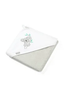 baby ono 343/03 OKRYCIE KĄPIELOWE BAMBUSOWE 85 X 85 SZARE - Okrycia kąpielowe dla dzieci - miniaturka - grafika 2