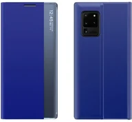 Etui i futerały do telefonów - Samsung Hurtel New Sleep Case pokrowiec etui z klapką z funkcją podstawki Galaxy A72 4G niebieski - miniaturka - grafika 1