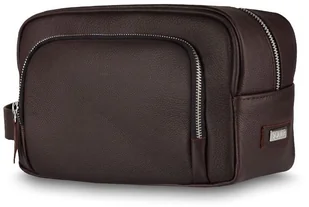 Solier Gold Skórzana kosmetyczka SK04 - Kosmetyczki, organizery i kuferki - miniaturka - grafika 2