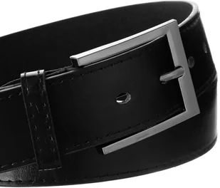 Cavaldi 4U Lumarko Klasyczny, Uniwersalny Pasek Ze Skóry Ekologicznej Unisex BOM-PS1 BLACK Rov - Paski - miniaturka - grafika 4