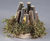 Dekoracje domu - Kahlert Licht Światło kahlert 49694  minipupp akcesoria  ogniska z podświetleniem LED i bateria jednorazowa (Rulke049694) - miniaturka - grafika 1