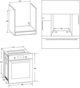 Piekarnik do zabudowy MPM 45-BO-20 - Piekarniki do zabudowy - miniaturka - grafika 2
