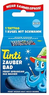 TINTI Tinti magiczna kula do kąpieli z niespodzianką, 1 opakowanie (1 x 40 g) 15000458 - Kosmetyki do kąpieli - miniaturka - grafika 2