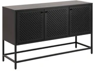 Komody - Actona Komoda Newcastle II czarna - miniaturka - grafika 1