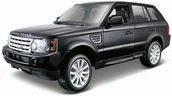 Samochody i pojazdy dla dzieci - Bburago Range Rover Sport 1:18 black - miniaturka - grafika 1