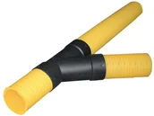 Odwodnienia, kanały i akcesoria - ACO Flex Trójnik kątowy 45° drenażowy DN 100 mm 536.40.100 - miniaturka - grafika 1