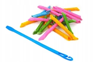 Magic Leverag Papiloty Spiralne Wałki Loki Maxi - Wałki do włosów - miniaturka - grafika 2