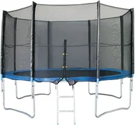 Trampoliny - LIFEFIT trampolina 366 cm x 89 siatka drabinka - miniaturka - grafika 1