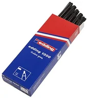 Kredki, ołówki, pastele i pisaki - Edding e-1300 10 sztuki flamastrów, końcówka okrągła, 3 MM, czarny 1300-001 - miniaturka - grafika 1