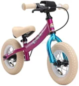 Rowerki biegowe - Bikestar Rowerek biegowy 10" BIKESTAR GERMANY sport jagodowo turkusowy RU-10-ST-01-PETE - miniaturka - grafika 1