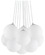 Lampy sufitowe - IDEAL LUX Lampa Wisząca Mapa Sp11 Bianco 131924 Średnica 58,0 Wys. 45,0 - 130,0 - miniaturka - grafika 1
