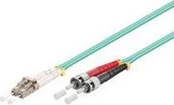Kable miedziane - MicroConnect Patchcord światłowdowy LC/PC-ST/PC 50/125 OM3 15m FIB412015 FIB412015 - miniaturka - grafika 1