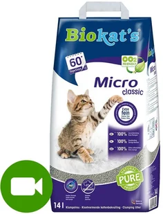 Biokat's Biokat's Micro żwirek dla kota - 14 l - Żwirek dla kotów - miniaturka - grafika 2