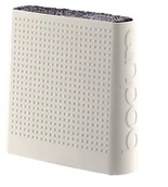 Akcesoria do sztućców - Bodum Bistro blok noży, tworzywo sztuczne, białe, CM, 6.6 x 21.4 x 32 cm, 1 jednostek 11089-913S - miniaturka - grafika 1