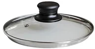Pokrywki - Karl Krüger GmbH Uniwersalny obiektyw rubin 24 cm z pokrywką guzik z tworzywa sztucznego/szkło/patelnia uniwersalna  pokrywka/pokrywka/pokrywka na garnek GL 24 R - miniaturka - grafika 1