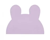 Miseczki i talerzyki dla dzieci - We Might Be Tiny Silikonowa podkładka Króliczek We Might Be Tiny - Lilac - miniaturka - grafika 1