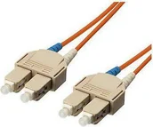 Kable miedziane - Equip Patchcord światlowodowy SC SC Multimode Duplex OM1 1m 253321 253321 - miniaturka - grafika 1