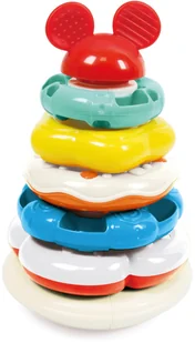 Clementoni Disney Baby Kolorowa wieża - Zabawki interaktywne dla dzieci - miniaturka - grafika 2