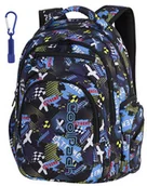 Plecaki szkolne i tornistry - Patio CoolPack Flash Plecak Szkolny Extreme 87377CP Latarka Gratis - miniaturka - grafika 1