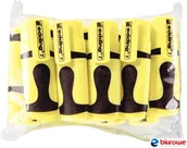 Zakreślacze - EDDING Zakreślacze mini 10 szt pastelowe żółte w woreczku 7/10S/135 7/10S/135 ED - miniaturka - grafika 1