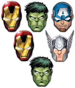 Procos 6 ucha i maski Avengers - Stroje karnawałowe - miniaturka - grafika 2