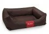 Legowiska dla psów - Bimbay Legowisko Kanapa Impregnat lux IV BRĄZ 125 X 90 VAT006380 - miniaturka - grafika 1