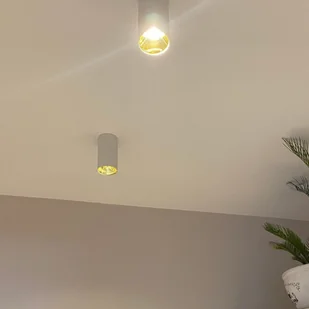 v-tac Oprawa Sufitowa V-TAC GU10 Okrągła Natynkowa Tuba Biały+Złoty 80x140mm VT-882 - Oprawy, klosze i abażury - miniaturka - grafika 9