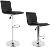 Taborety i hokery - TecTake Zestaw 2 stołków barowych Johannes hokery 401561 - miniaturka - grafika 1