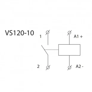 ELKO Stycznik modułowy 230V Ith 20A 1NO 24V 9367 VS120-10 24V AC/DC - Sterowniki i przekaźniki - miniaturka - grafika 2