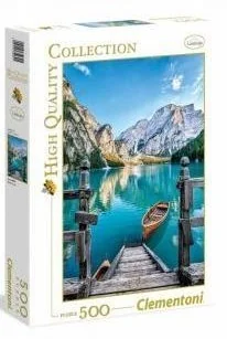 Clementoni 500 ELEMENTÓW Jezioro Braies 35039 - Puzzle - miniaturka - grafika 2