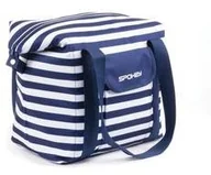 Akcesoria turystyczne - Spokey Termotorba SAN REMO plażowa termo paski 52 x 20 x 40 cm granatowy - miniaturka - grafika 1