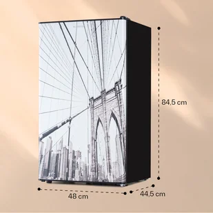 Lodówka Klarstein CoolArt HEA20-CoolCity-90 - Lodówki - miniaturka - grafika 6