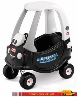 Little Tikes Samochód COZY COUPE 30 rocznica Radiowóz 615795 - Jeździki dla dzieci - miniaturka - grafika 4