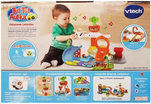 Vtech Tut Tut Autka Odlotowe Lotnisko 61241 - Tory, garaże, parkingi Vtech Tut Tut Autka Odlotowe Lotnisko 61241 - Tory, garaże, parkingi - miniaturka - grafika 3