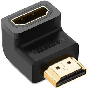 Ugreen adapter łącznik kątowy Hdmi dolny czarny - Złącza, przejściówki, adaptery - miniaturka - grafika 5