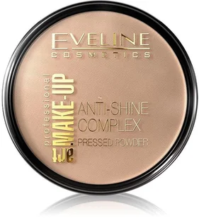 Eveline Art Make Up, puder prasowany nr 35 Golden Beige, 14 g - Pudry do twarzy - miniaturka - grafika 4