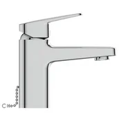 Baterie umywalkowe - Ideal Standard Ceraplan Bateria umywalkowa bez korka chrom BD210AA - miniaturka - grafika 1