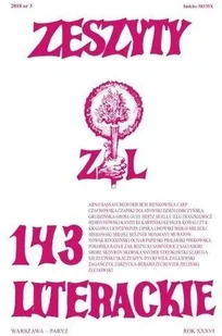 Zeszyty literackie 143 3/2018 Nowa - Czasopisma - miniaturka - grafika 3