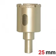 Otwornice - Otwornica diamentowa koronka do gresu 25mm GOLD - miniaturka - grafika 1