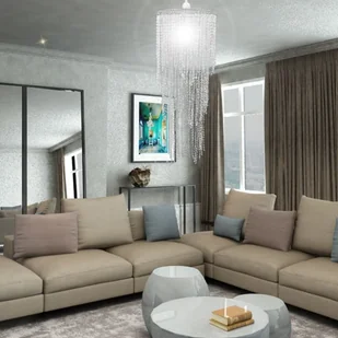 VidaXL Kryształowa lampa wisząca z abażurem 26 x 70 cm 241118 - Lampy sufitowe - miniaturka - grafika 8