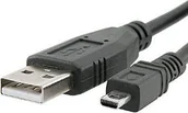 Kable USB - Sharkoon Kabel USB USB - USB Mini black0.5 m - 4044951015559 - miniaturka - grafika 1
