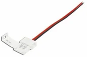 Akcesoria do oświetlenia - Superled Złączka CLICK pojedyncza do taśm LED 8mm + przewód 14cm 3479 3479 - miniaturka - grafika 1