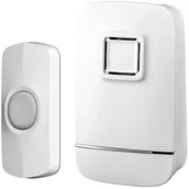 Dzwonki i gongi - LEXMAN Dzwonek do drzwi bezprzewodowy biały LEXMAN - miniaturka - grafika 1