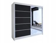 Szafy - nowoczesna Szafa Przesuwna z lustrem Tedli III 180 - miniaturka - grafika 1