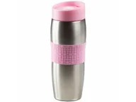 Kubki termiczne - Ambition GARDEN KUBEK TERMICZNY 400 ML RÓŻOWY STAL NIERDZEWNA 99597 99597 - miniaturka - grafika 1